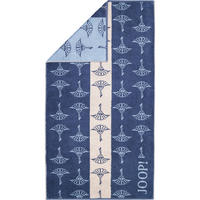 DUSCHTUCH DIVIDED CORNFLOWER 1706 AQUA - 11 - Blau, Textil (80/150cm) - Joop!