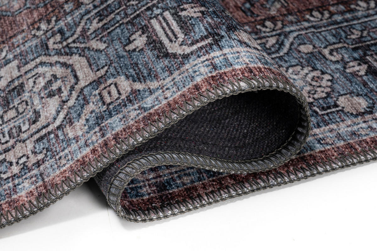 TEPPICH DUBAI mauve orientalisch 120/180 cm - Mauve, Textil (120/180cm) - Tapiso