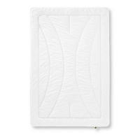 SOMMERBETTDECKE MERINOWOLLE Schurwolle leicht - Weiß, Naturmaterialien/Textil (135/200cm) - wolly