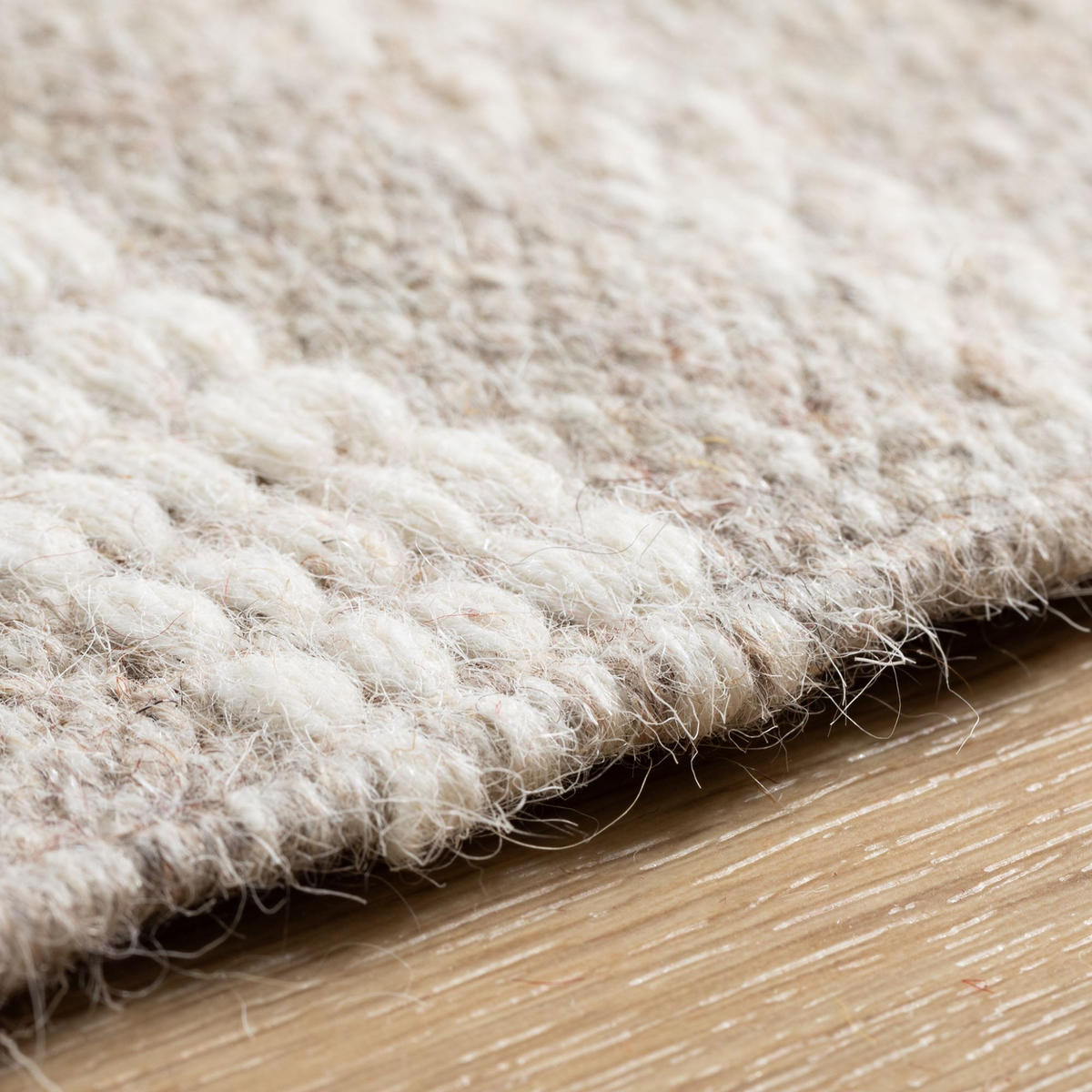 HANDWEBTEPPICH 90/160 cm Habo schmale Streifen - Grau, Naturmaterialien (90/160cm) - Steffensmeier