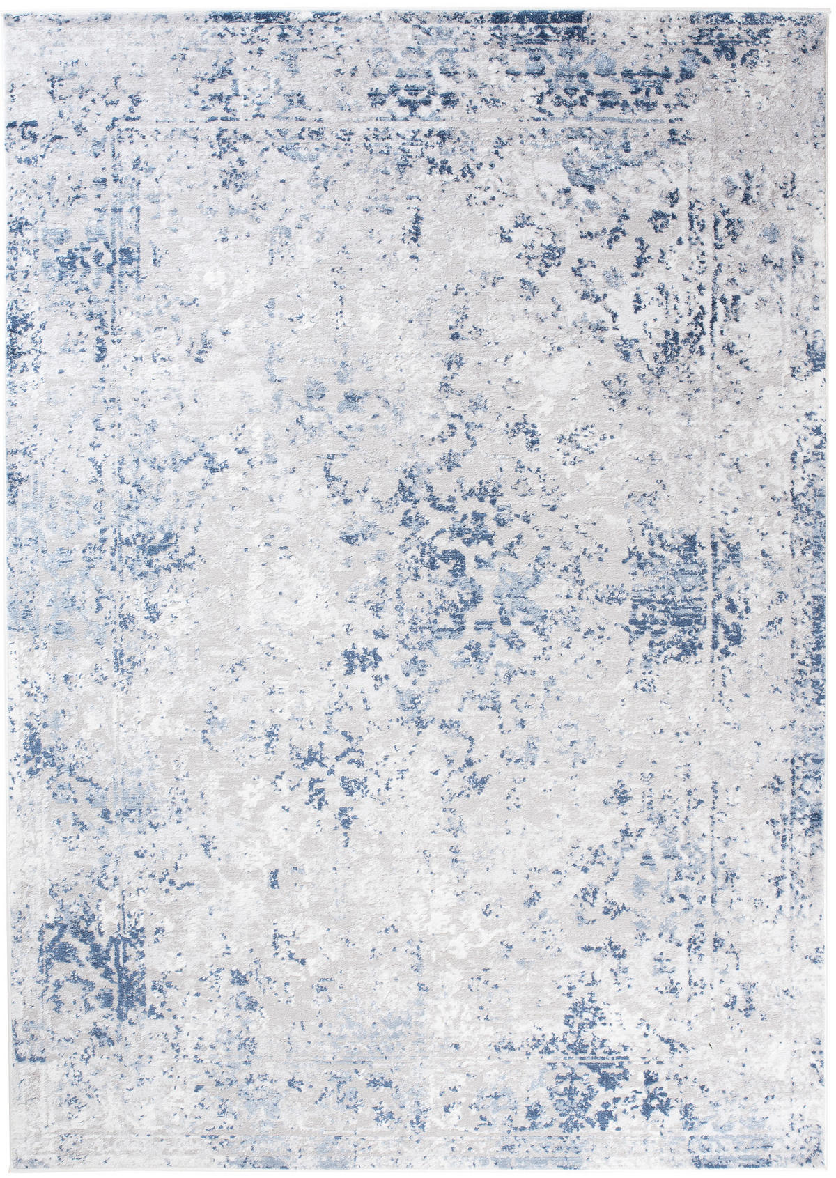 TEPPICH SKY Blau Grau 200/300 cm - Blau, Textil (200/300cm) - Tapiso