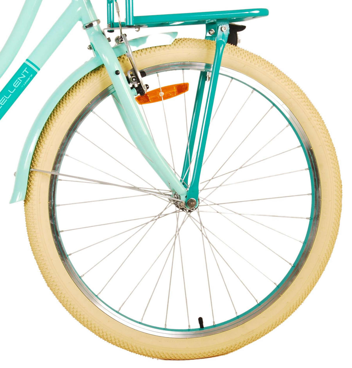 KINDERFAHRRAD Excellent - Mädchen - 26 Zoll - Rücktritt + Handbremse - Grün - Grün, Metall (77cm) - TPFSports