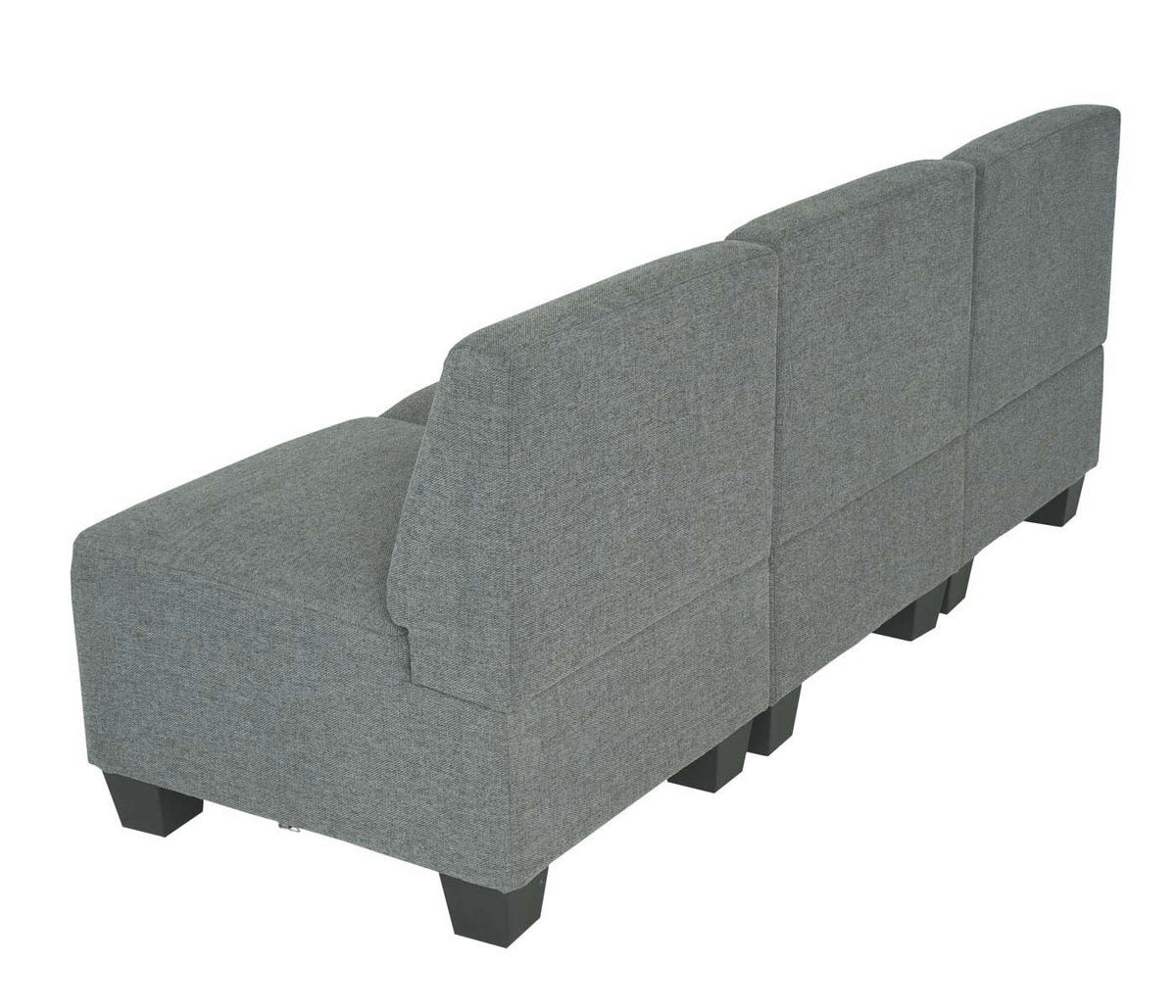 3-SITZER SOFA Grau - Grau, Textil (171/76/72cm) - MCW
