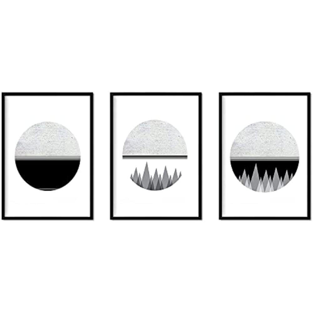 Nacnic Poster Schwarz 29.7x3 cm