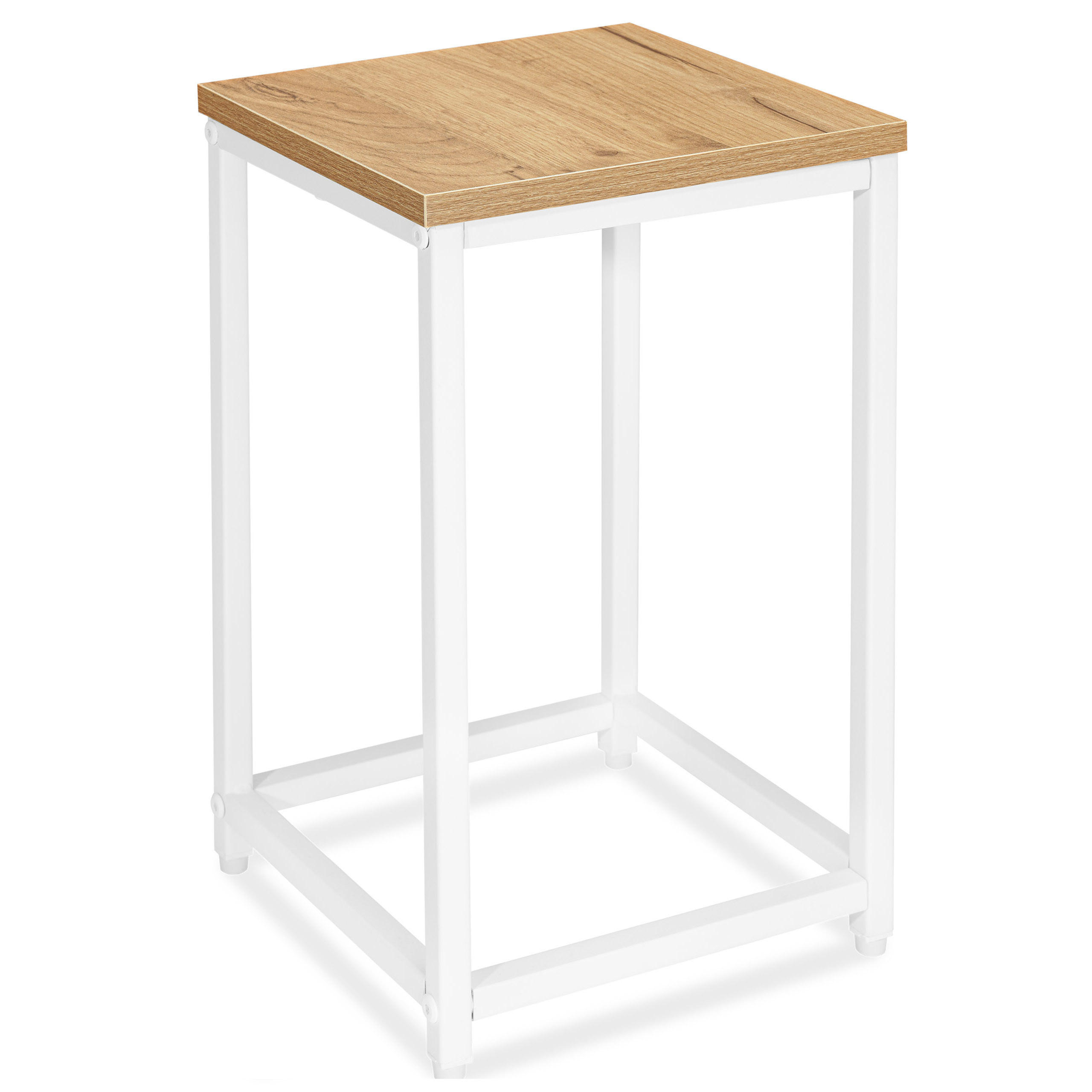 BLUMENSTÄNDER - Eichefarben, Holzwerkstoff/Metall (24/24/42.5cm) - Mat-Haus