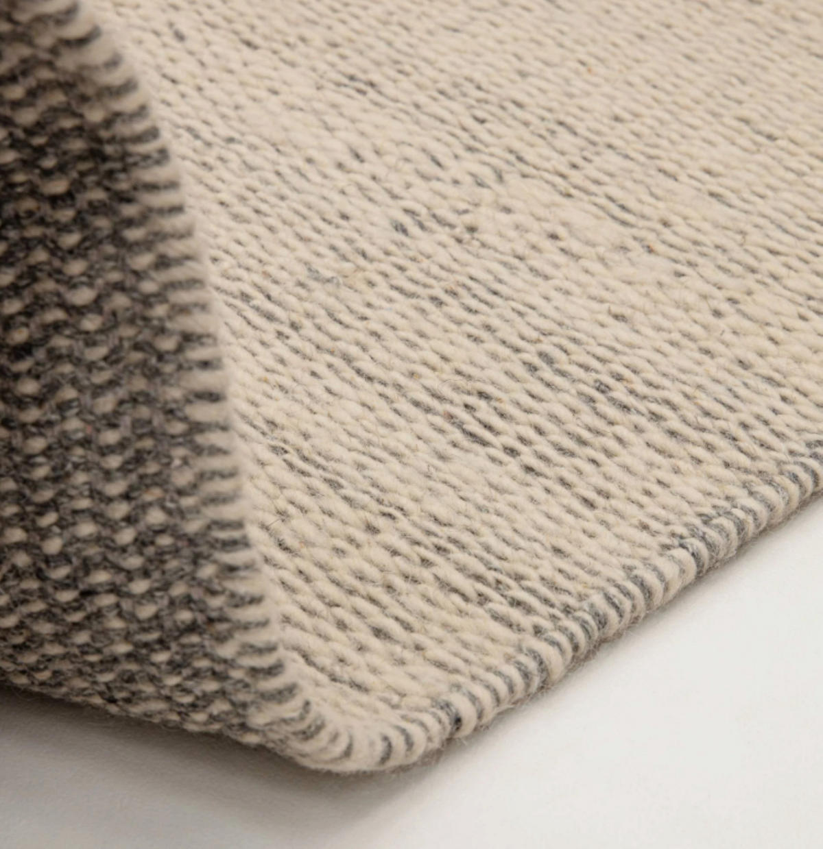 TEPPICH modern Wohn-/Schlafzimmer reine Wolle MALI Grau 200x290 cm - Grau, Naturmaterialien (200/290cm) - Novatrend