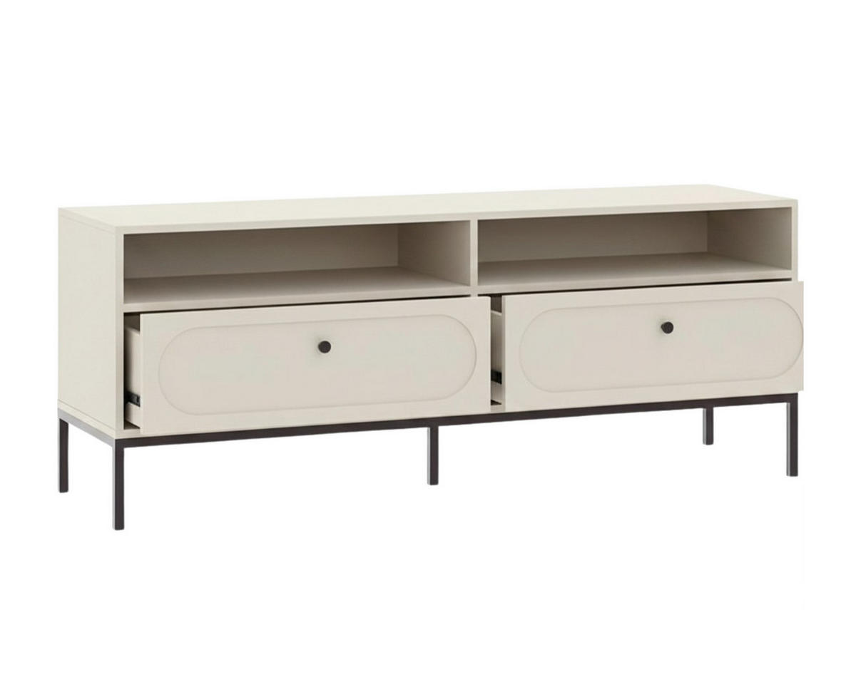 TV-SCHRANK, Kaschmir, 150 x 40 x 60 cm - Kaschmir, Holzwerkstoff (150/60/40cm) - 3XE LIVING