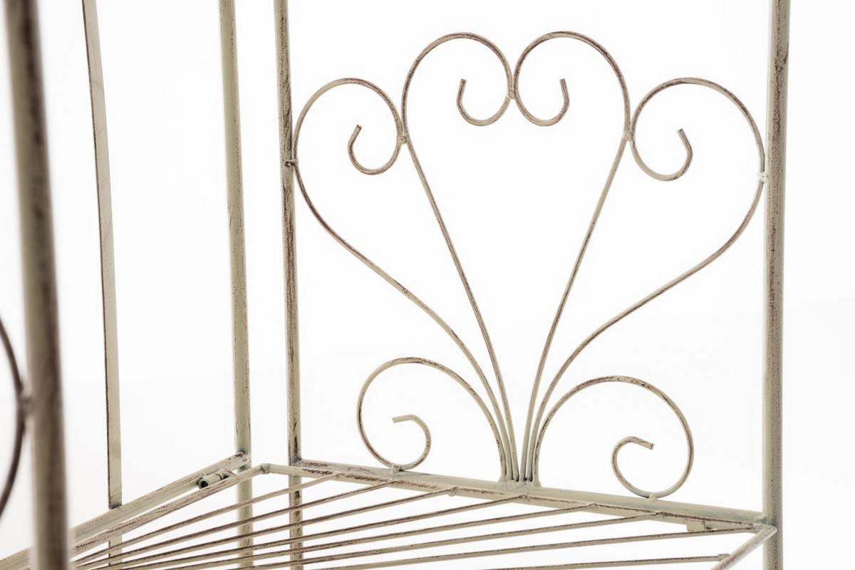 STANDREGAL Mya antik-creme - Naturfarben, Metall (61.5/153/33cm) - TPFGarden