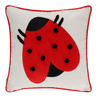 KISSENBEZUG Bibi - Weiß, Textil (45/45cm) - home&you