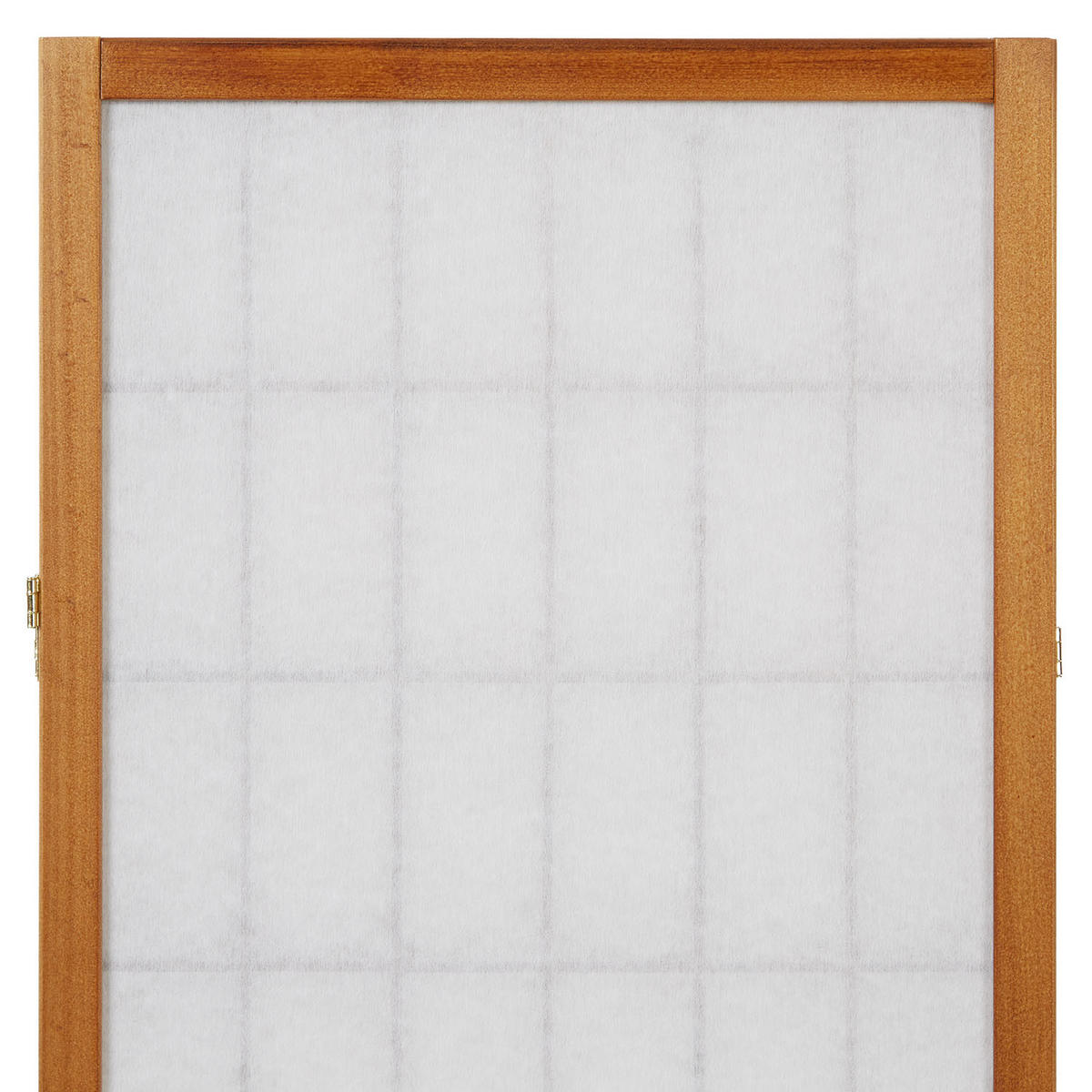 PARAVENT 3-tlg. 132/175 cm Braun Shoji - Braun, Holz (132/175/175cm) - Homestyle4u