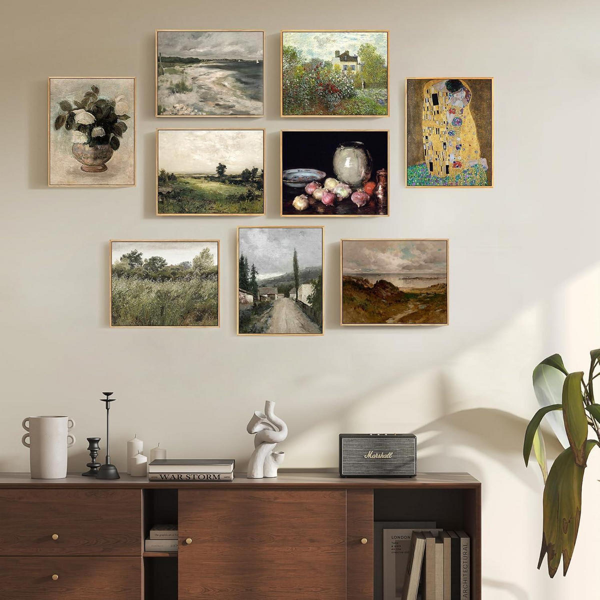 LEINWANDBILD mit Holzrahmen 20 x 25 cm - Multicolor, Holz (20/0.5cm)