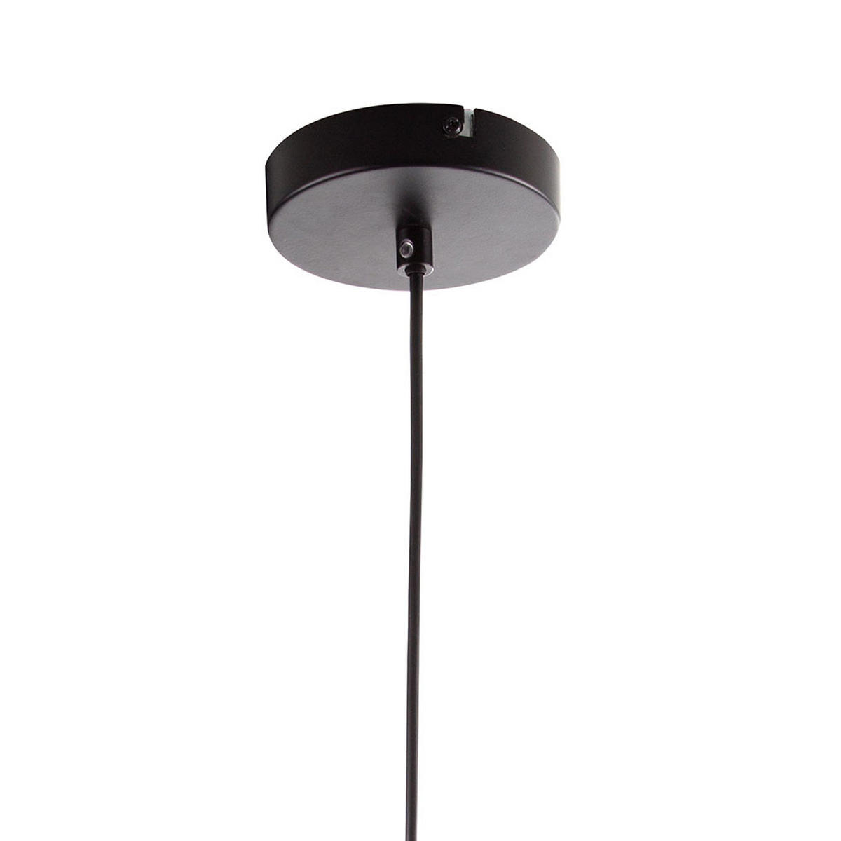 LED HÄNGELEUCHTE VITO Schwarz Metall - Schwarz, Metall (40/40/150cm) - Nowa