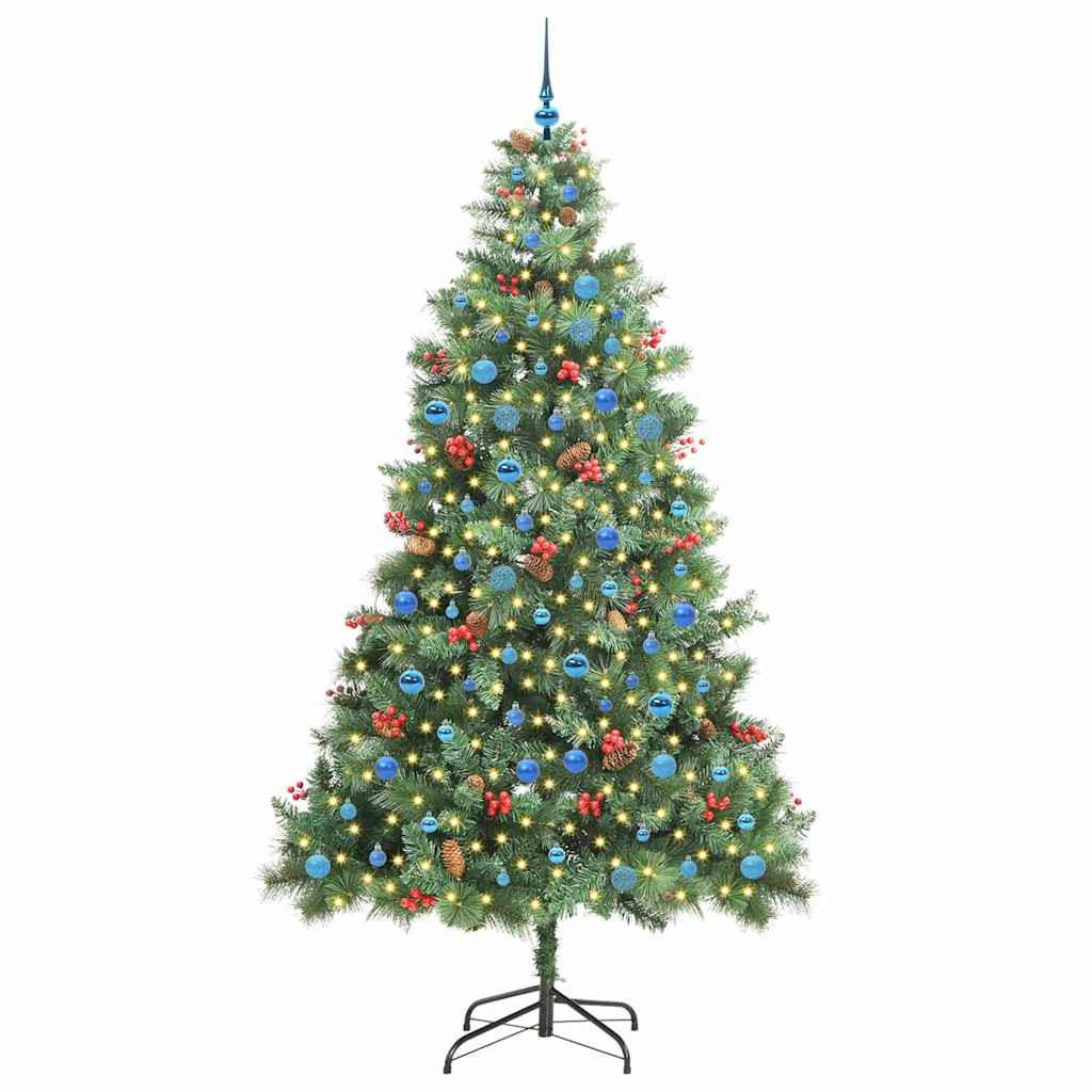 vidaXL Weihnachtsbaum Grün 240 cm