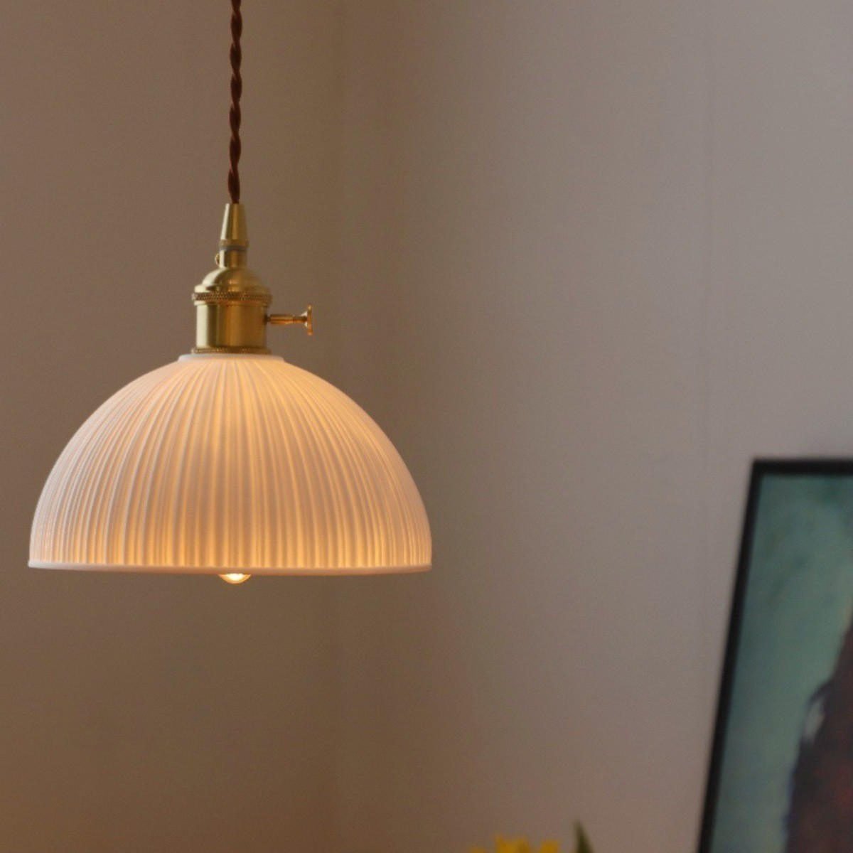 LED-HÄNGELEUCHTE Weiß 8W 22/22/16-200 cm - Weiß, Metall (22/22/16cm) - Authentics