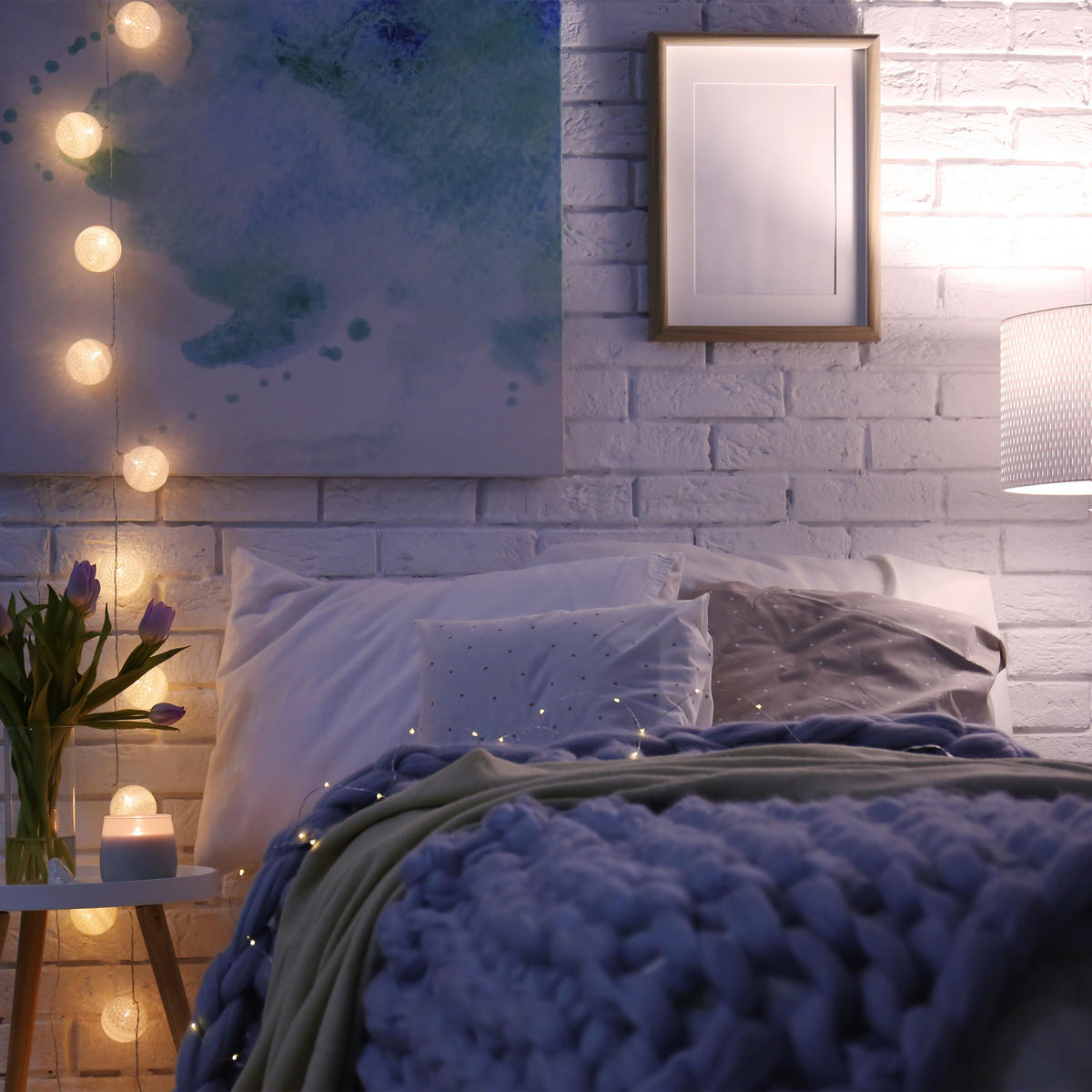 BETTDECKE - Weiß, Textil (155/220cm) - Relaxdays