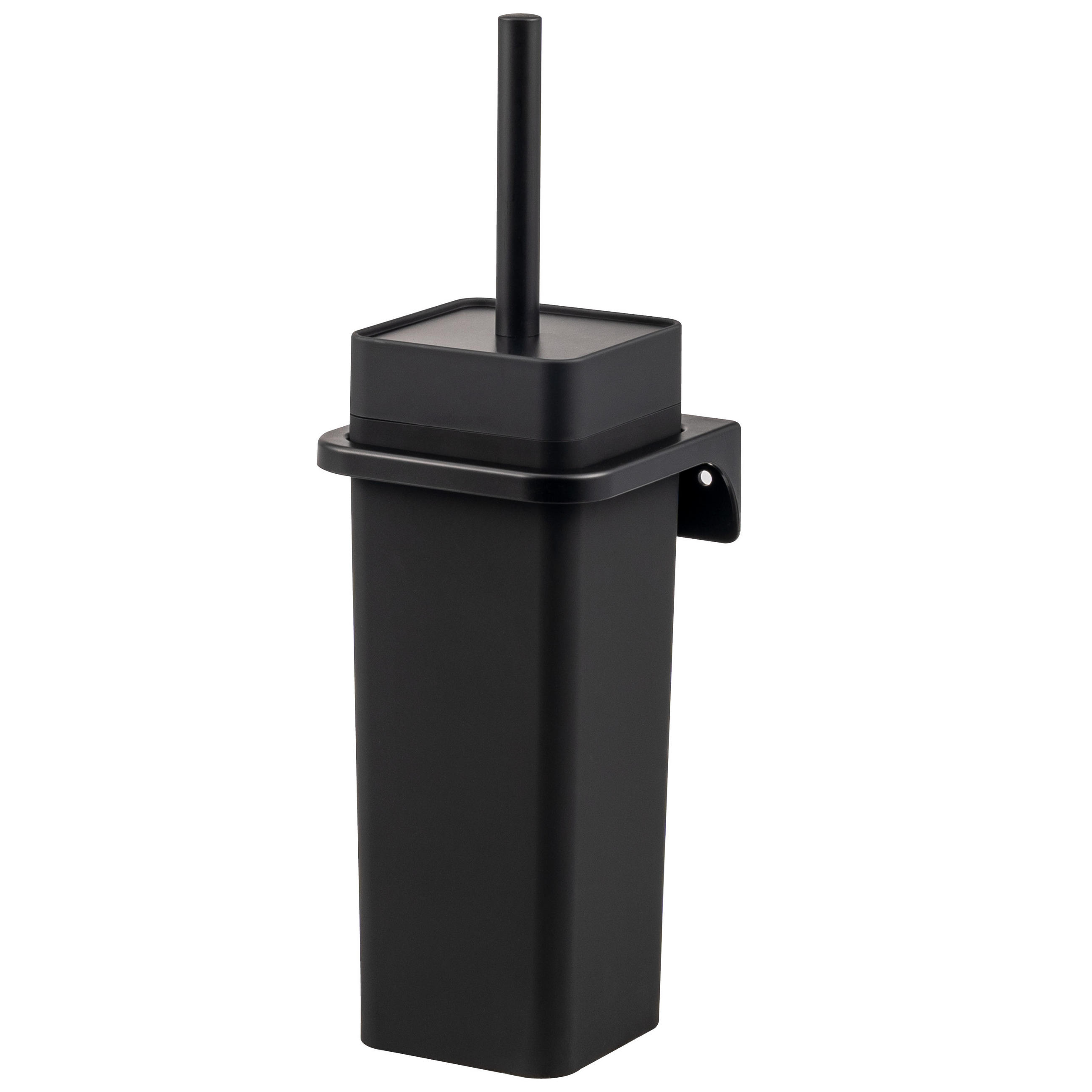 bremermann Wc-Garnitur Schwarz 12x36.5x13 cm