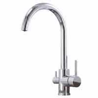 BADEZIMMERARMATUR mit Schlauch, 33.5cm hoch, silber - Silberfarben, Metall (51/6/28cm) - Vallsero