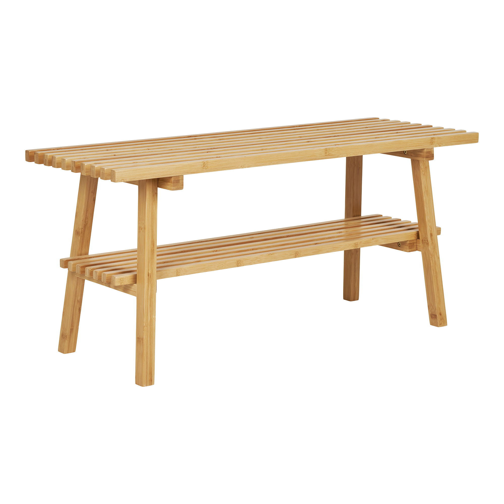 BANK Ember Bambus Natur - Naturfarben, Holz (70/45/28cm) - tinkaro