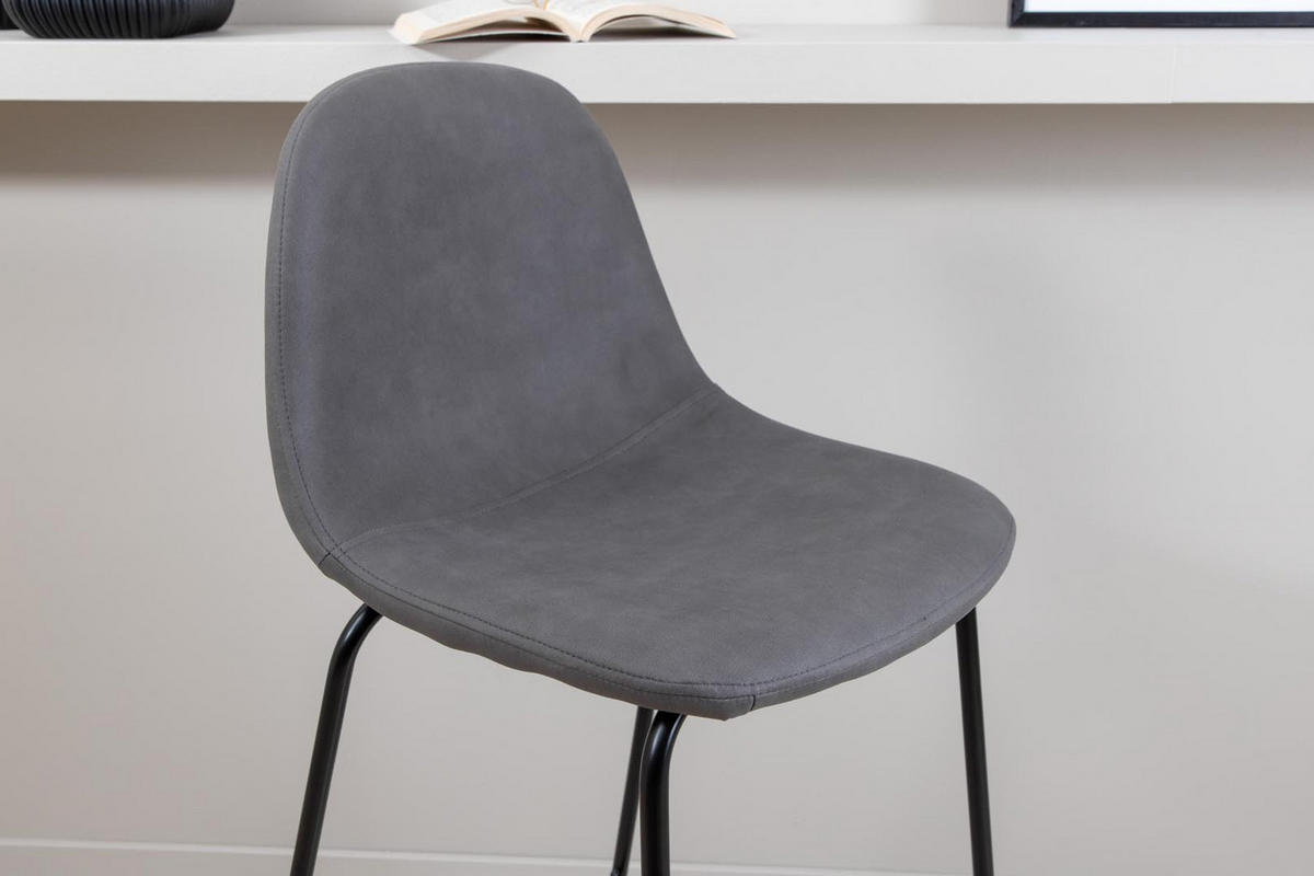 BARHOCKER 2er-Set grau - Grau, Holzwerkstoff (42/105/43cm) - ebuy24