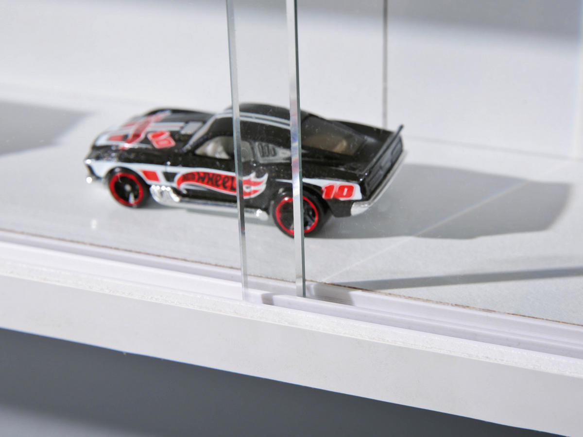 HÄNGEVITRINE Weiß - Weiß, Holzwerkstoff (80/60/10cm) - ebuy24
