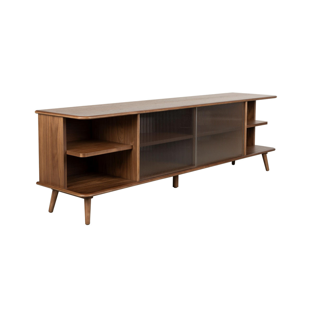 SIDEBOARD Rise L Walnuss - Braun, Holzwerkstoff (180/55/40cm) - Zuiver