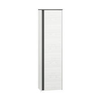 KLEIDERSCHRANK – HYGA 06 – 54 cm – Hyga – Weiß / Kieferfarben - Weiß/Kieferfarben, Holzwerkstoff (54/198/34cm) - hi-markt