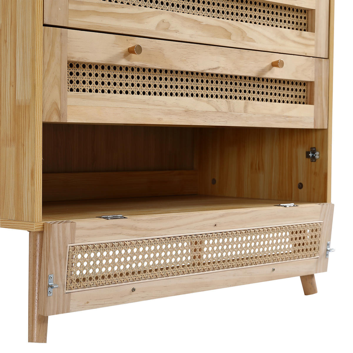 KOMMODE Braun 80/40/83 cm - Braun, Holzwerkstoff (40/83/80cm) - Urban Meuble
