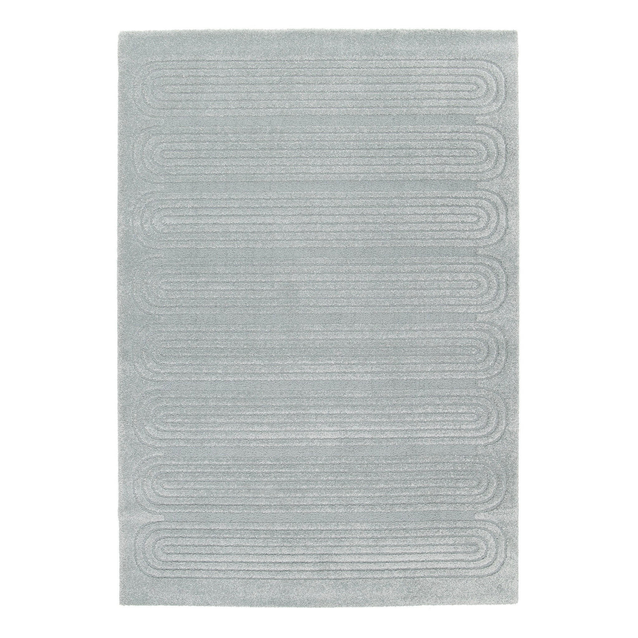 TEPPICH sehr weich mit Relief-Effekt blau - Blau, Textil (160/230cm) - AFK Living