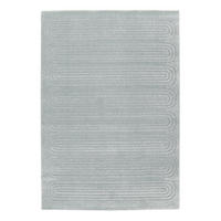 TEPPICH sehr weich mit Relief-Effekt blau - Blau, Textil (160/230cm) - AFK Living