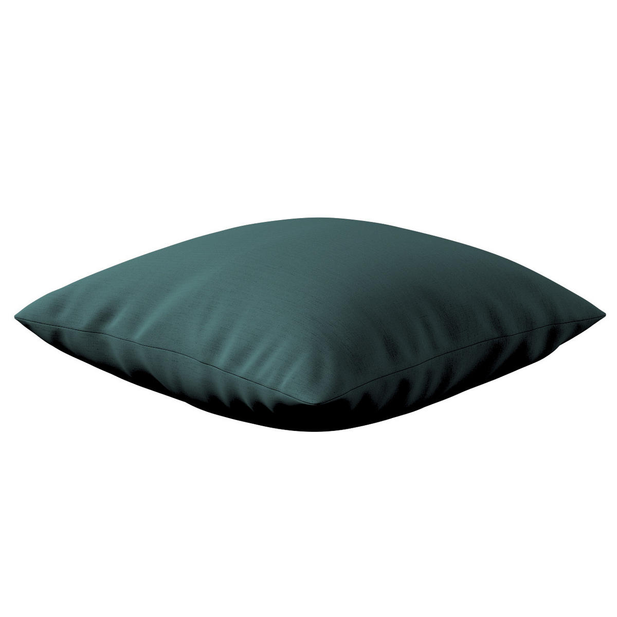 KISSENHÜLLE Leinen smaragdgrün, 43x43 cm - Smaragdgrün, Textil (43/43cm) - Dekoria