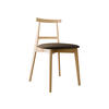 WOHNZIMMER STUHL KT71, Holzfarbe: Buche - Buchefarben/Braun, Holz/Textil (48/75/54cm) - MIRJAN24
