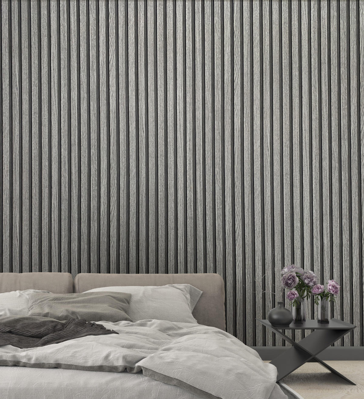 VLIESTAPETE Streifen Tapete grau - Grau, Papier (53/1005cm) - marburg