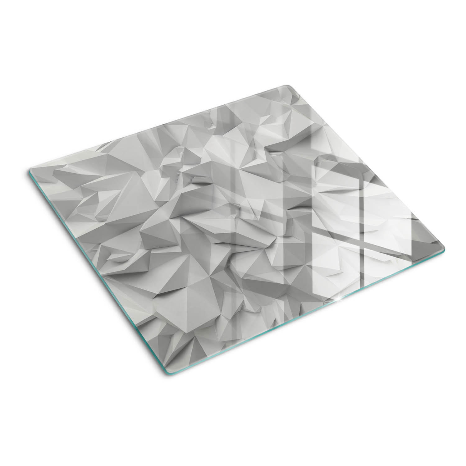 GLASPLATTE 60x52 cm 3D - Orange, Glas (60/0.4/52cm) - TULUP