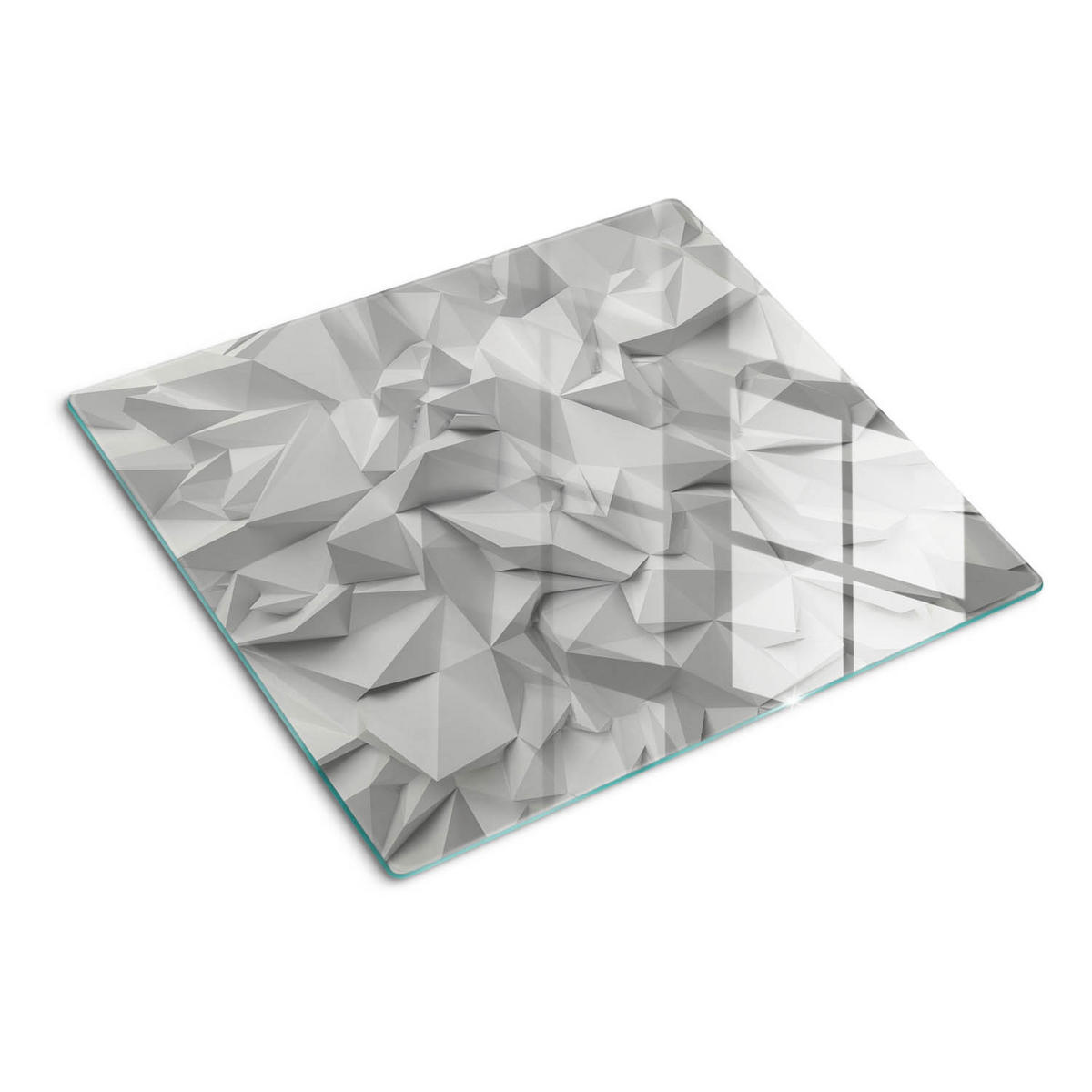 GLASPLATTE 60x52 cm 3D - Orange, Glas (60/0.4/52cm) - TULUP
