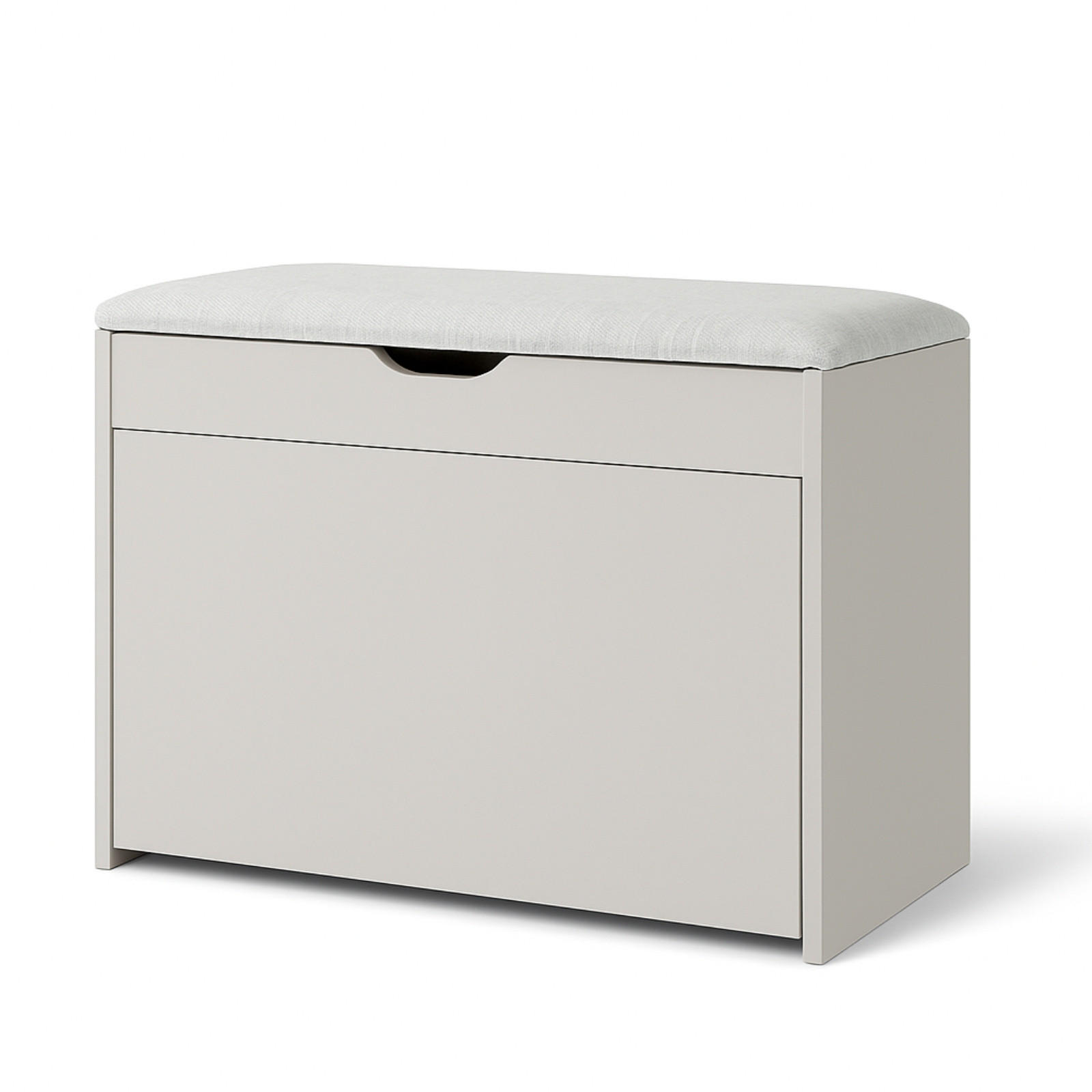 SCHUHSCHRANK Scala 57/30/53 cm - Hellgrau, Holzwerkstoff (30/53/57cm) - BOXIMO