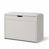 SCHUHSCHRANK Scala 57/30/53 cm - Hellgrau, Holzwerkstoff (30/53/57cm) - BOXIMO