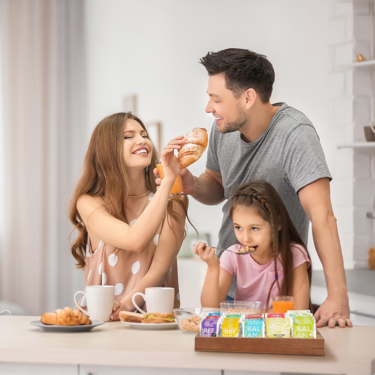 SORTIERBOX - Hellbraun, Holz (32/3.5/26cm) - Relaxdays