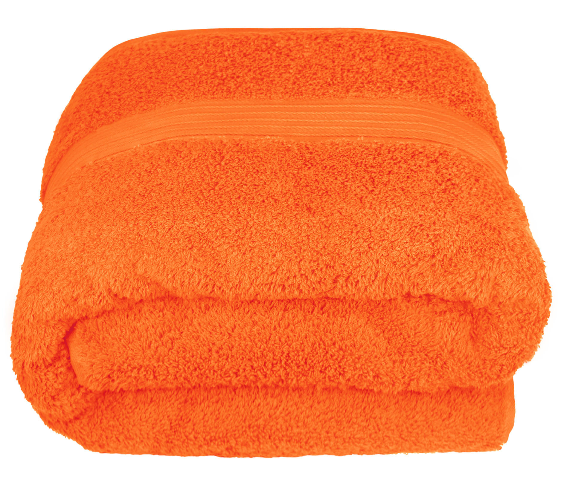 SAUNATUCH Linz Blutorange 85x220 cm - Orange, Textil (85/220cm) - Lashuma