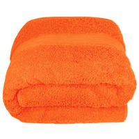 BADETUCH Linz Blutorange 100x200 cm - Orange, Textil (100/200cm) - Lashuma