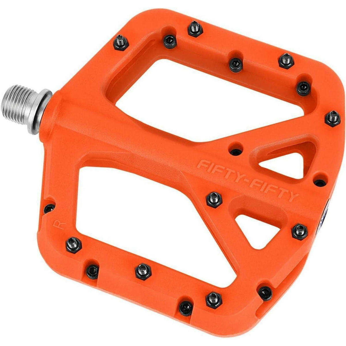FAHRRADPEDALE Nylon Composite Orange - Orange, Kunststoff (10.4/1.5/10.6cm)