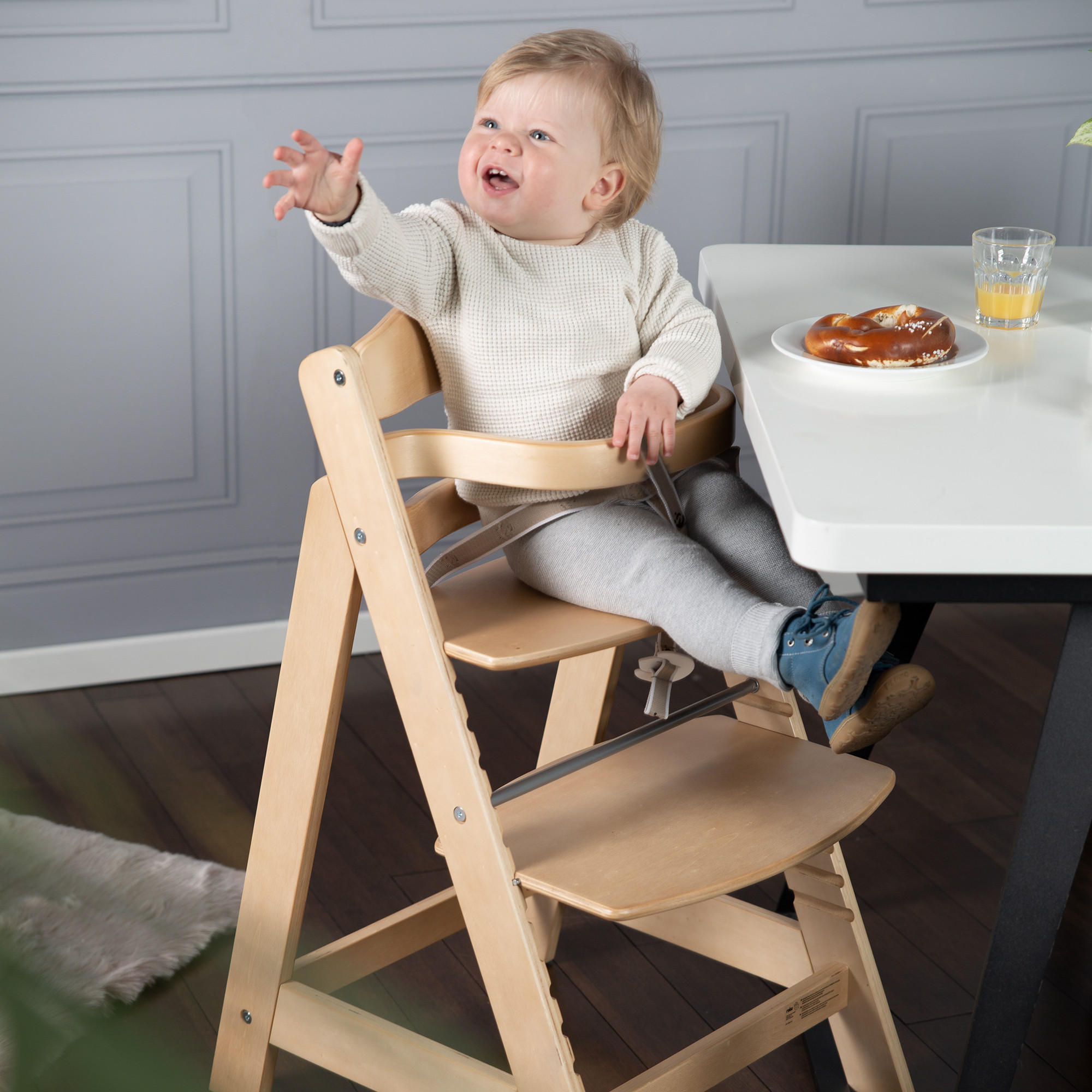 HOCHSTUHL Sit Up III Natur - Naturfarben, Holzwerkstoff (44.5/80/54cm) - Roba