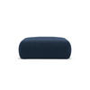POUF Molino aus Boucle dunkelblau - Dunkelblau, Textil (100/36/100cm) - Micadoni