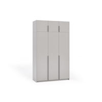 DREHTÜRENSCHRANK AMARA 148/250/58cm 3-türig Kaschmir - Kaschmir, Holzwerkstoff (148/250/58cm) - MASSENO