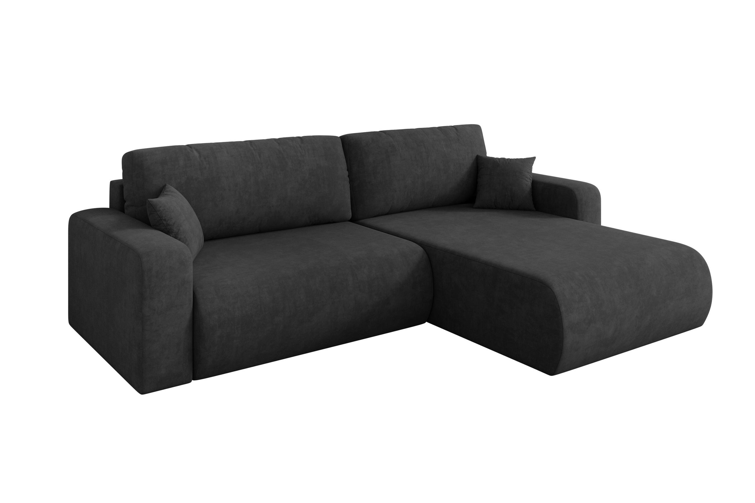 Altdecor Ecksofa Anthrazit 276x193 cm