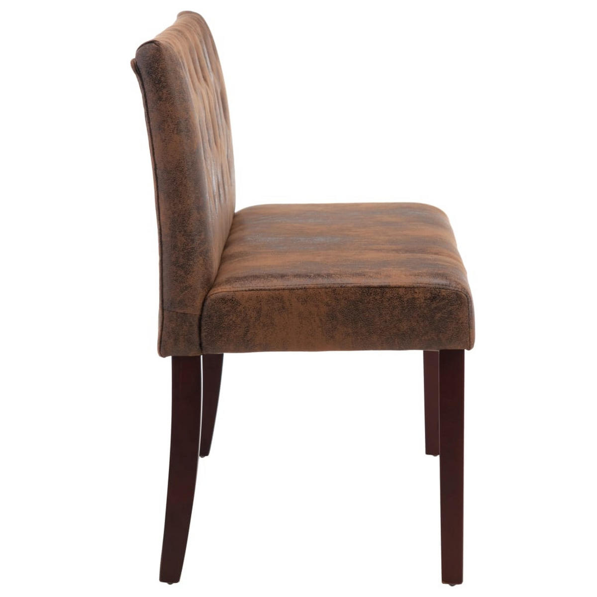 SITZBANK Mauri 120 cm Braun Wildleder-Optik - Braun, Textil (120/84.5/52cm) - DELUKE