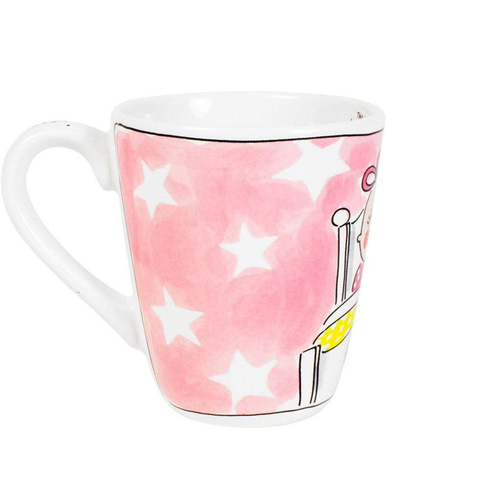 BECHER Es ist ein Mädchen in Bunt - 350 ml - Multicolor, Keramik (0.35L) - Blond Amsterdam