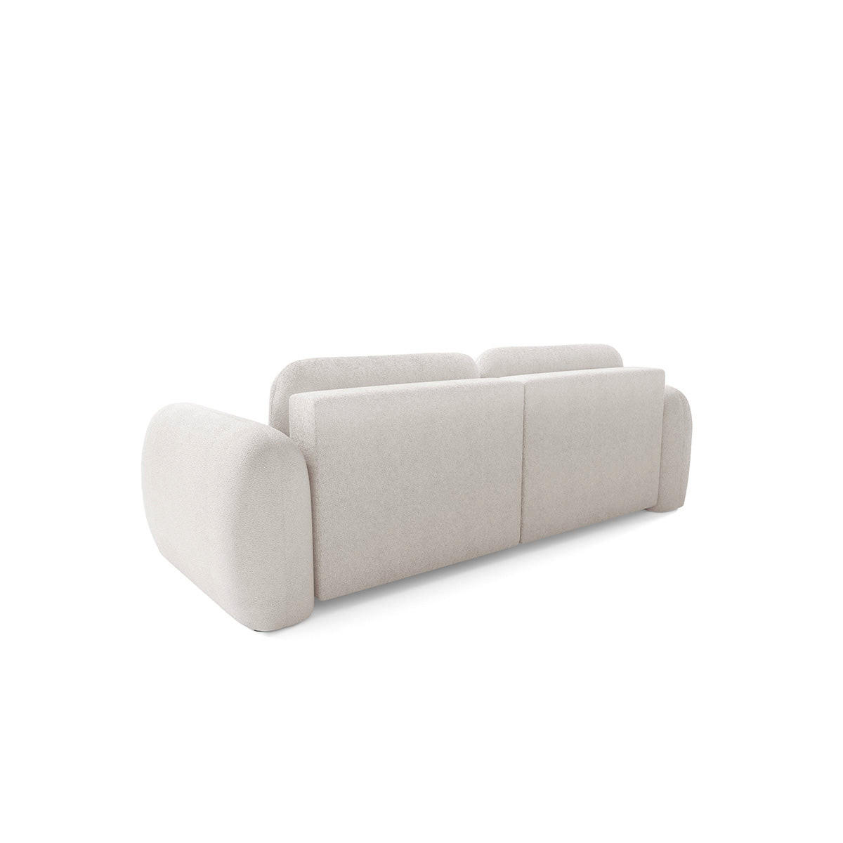 ECKSOFA Livio 3 Sitzplätze Weiß - Weiß, Holz (270/165cm) - Petits-meubles