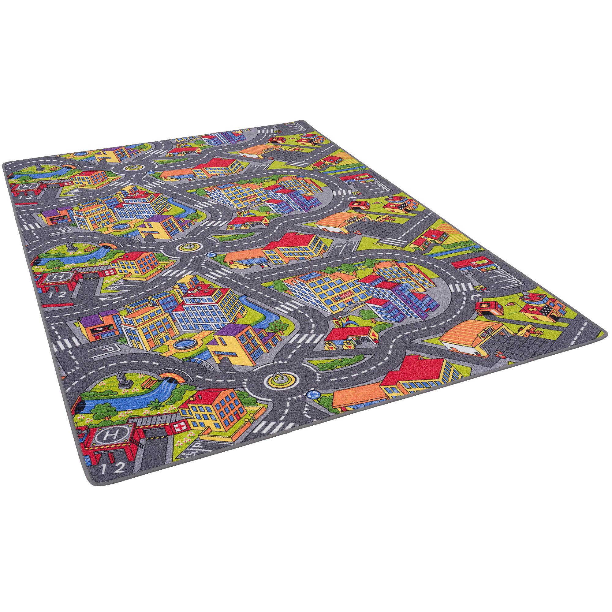 Thumbnail - Snapstyle Kinder, Rotbraun, Textil, 160x240 cm, Teppiche & Böden, Teppiche, Teppich Kinderzimmer