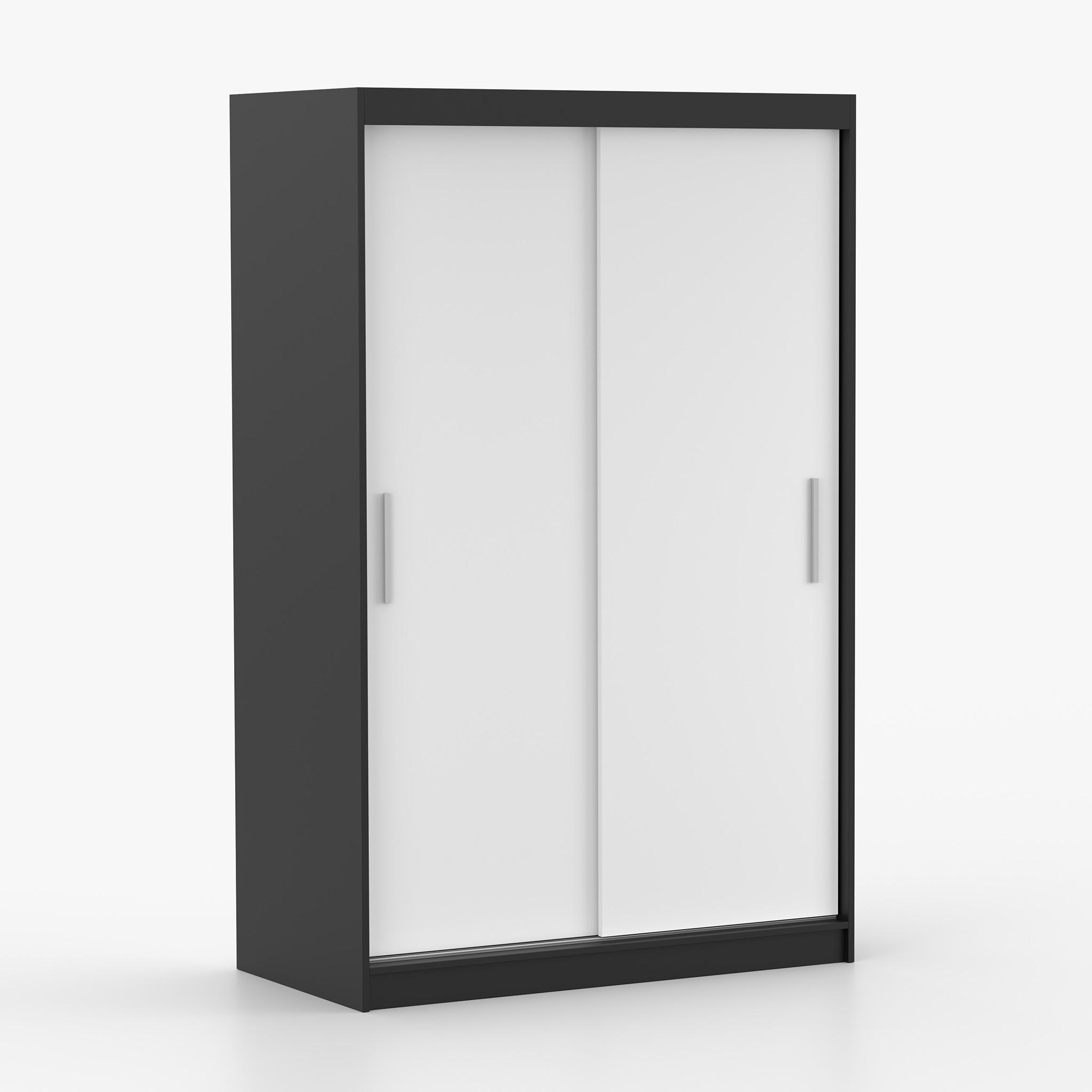 imoebel24 SKŘÍŇ s otočnými dveřmi Neomi 04 120 cm 120/200/61 cm, 2dveřová, bílý