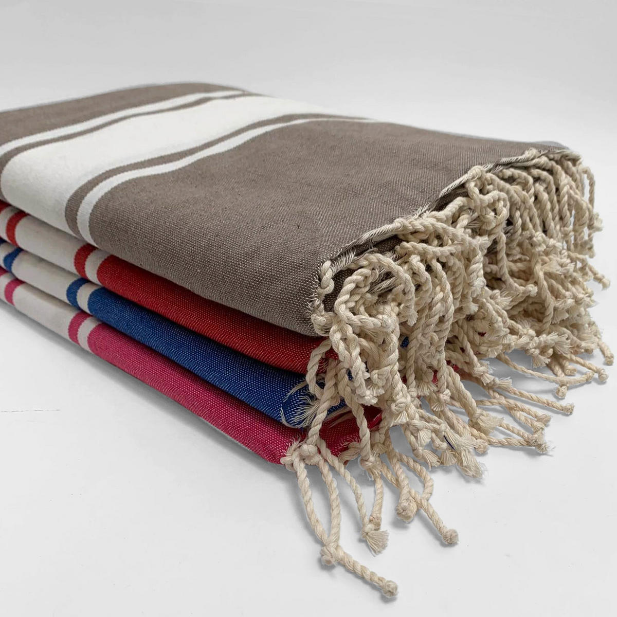 HAMAMTUCH Kozo Royal 100x200 190g/m² - Blau, Textil (100/200cm) - LE COMPTOIR DE LA PLAGE